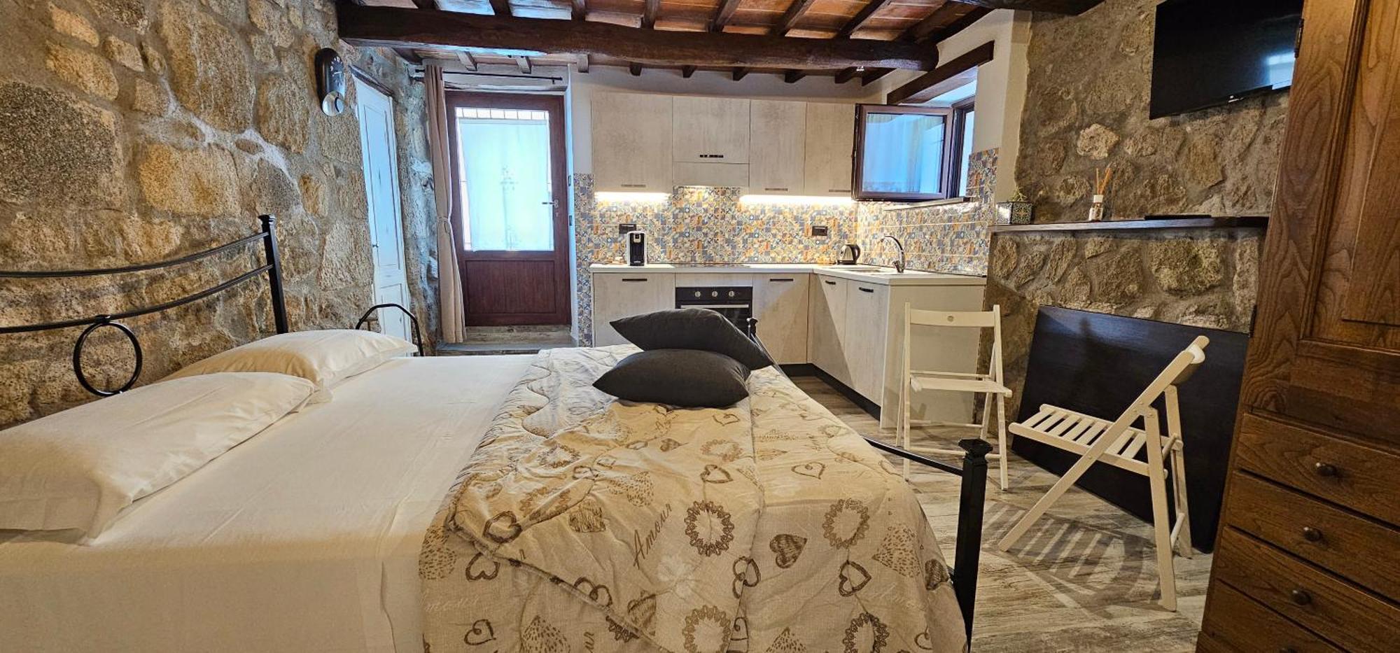 Il Gaudente B&B Santa Fiora Bagian luar foto